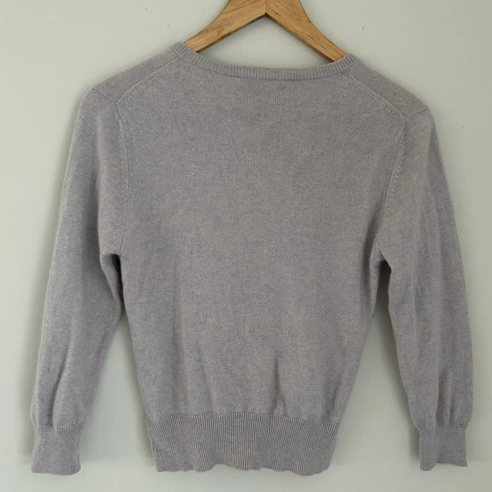 STUNNING ✨ VINTAGE HOLT RENFREW SIZE SMALL 55% SILK 45% CASHMERE - Picture 4 of 9